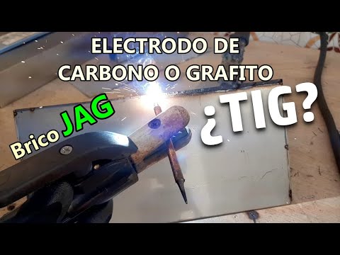 💥 Electrodo de Carbono o Grafito para dummies soldar con "TIG"