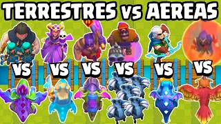 CARTAS VOLADORAS VS TERRESTRES | NUEVAS CARTAS | Clash Royale