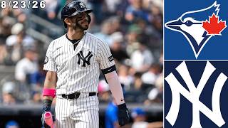 New York Yankees Highlights: vs Toronto Blue Jays | 8/23/26