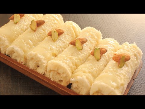 Malai Rolls | 10 minute Dessert Recipe | Quick & Easy]| Bread Malai Rolls