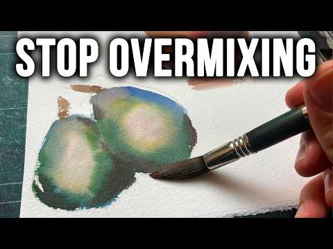 Stop Overmixing Your Watercolors