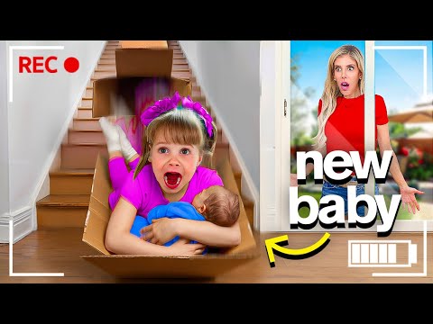 TEENAGERS Babysit Our NEW BABY & Daughter *Hidden Cameras*