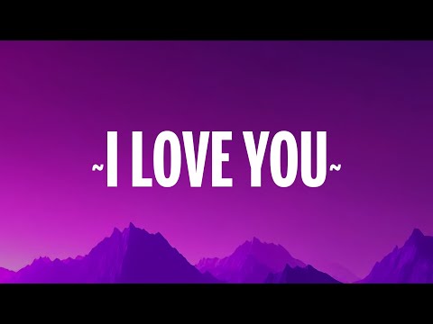 Céline Dion - I Love You (Lyrics)