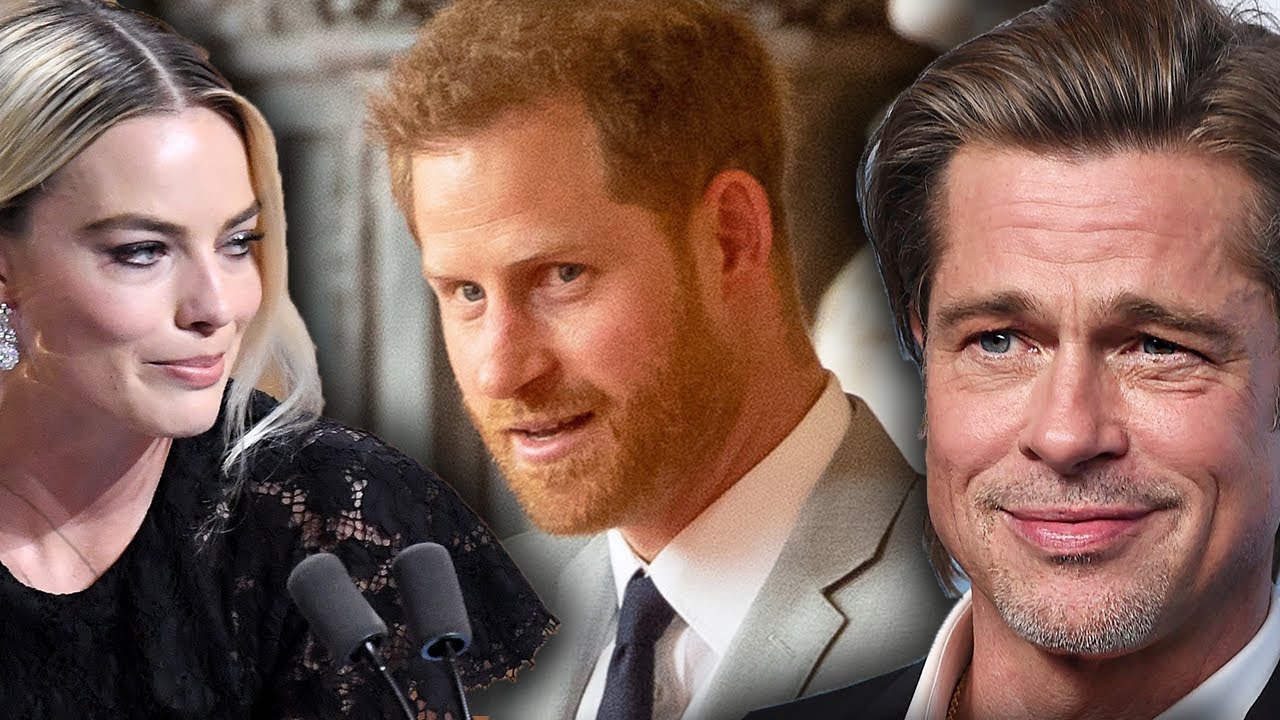 Brad Pitt shades Prince Harry – Prince William reacts