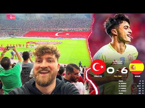 Türkei vs. Spanien - Stadionvlog 🇹🇷🇪🇸 | OMG HISTORISCHE PLEITE... 😱 | ViscaBarca