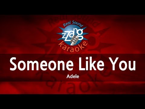 Adele-Someone Like You (-1key) (MR/Inst.) (Karaoke Version)