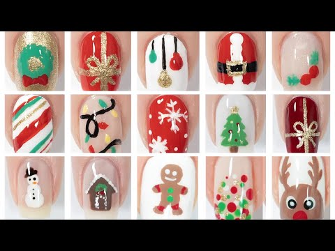 Christmas Nail Art 🎄 Cute & Fun Christmas Nail Art Designs Compilation!