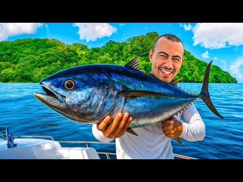 DEV ORKİNOS YAKALAYIP TEKNEDE PİŞİRDİK! (Yakala- Pişir)