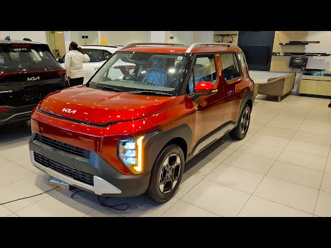 Kia Syros Launched | Red Color🔥First Video | Spacious Compact SUV | Exterior, Interior & Boot