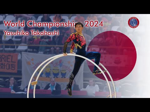 Yasuhiko Takahashi World Championships 2024 in Gymwheel Man Semi Finals 1st Place