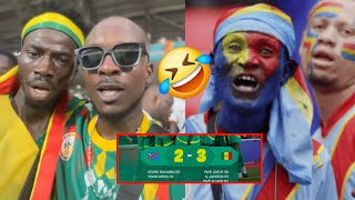 Senegal vs Congo. Réaction des supporters 