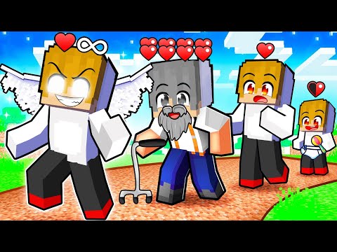 BIRTH to IMMORTAL in Minecraft! (Tagalog)