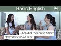Past Tense Verbs and Goldilocks