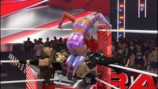 WWE 2K24 RAW MERCEDES MONÉ VS MIA YIM (JACY JAYNE RINGSIDE)