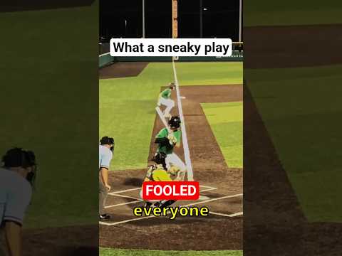 Easiest Stolen Base Ever #baseball