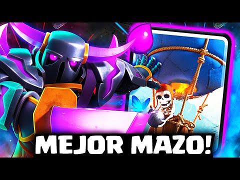 🥵JUGUÉ EL MAZO DE PEKKA EVOLUCIÓN CON GLOBO‼️TOP 50 Mundial Clash Royale...