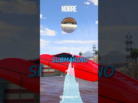Trolei a Policia com Freio de Avião com Submarino no GTA RP😂 #gtarp #fivem #gtaroleplay
