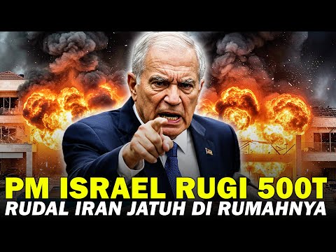 RUMAH PRIBADI PM ISRAEL HANCUR‼️KE JATUHAN RUDAL HIPERSONIK IRAN