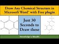 Using the Chemistry Plugin in Word