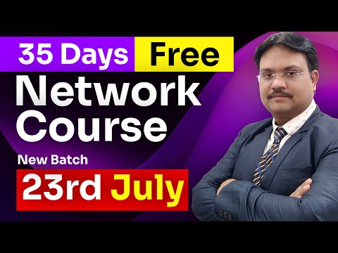 35 days free networking course | New Batch | 23rd July