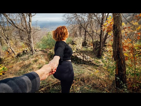 WE FOUND AN ANCIENT STONE HOUSE IN OUR FOREST! Life on a Portugal Homestead