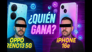 OPPO Reno13 5G vs iPhone 16e: ¡La batalla que NADIE esperaba! 😱📱