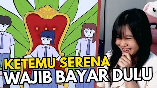SERENA KENA LABRAK #3 | REACTION ANIMASI DASI GANTUNG