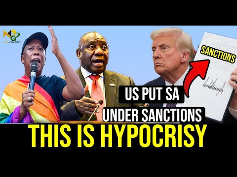 Breaking: Trump Imposes sanctions, to relocate White S Africans, fear to invade