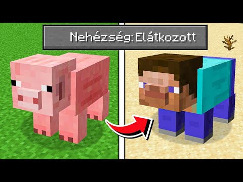 Minecraft, de AZ EGÉSZ VILÁG ELÁTKOZOTT!!