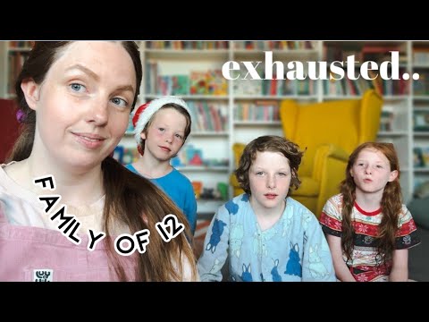 COMPLETELY EXHAUSTED! | Family of 12 w/ Twins + Triplets