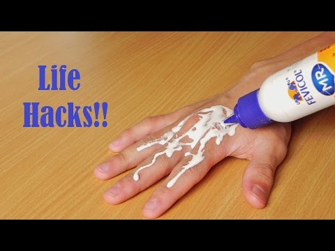 4 Easy Life Hacks for Fevicol/Elmer's Glue