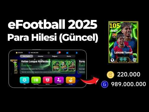 Efootball 2025 Para Hilesi - Efootball 2025 Hile(Kanıtlı)