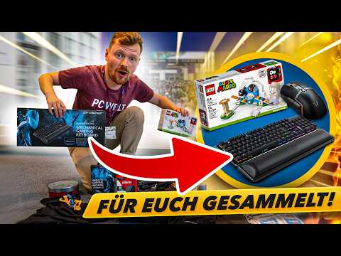 Über 100 Geschenke FÜR EUCH auf der Gamescom gesammelt!