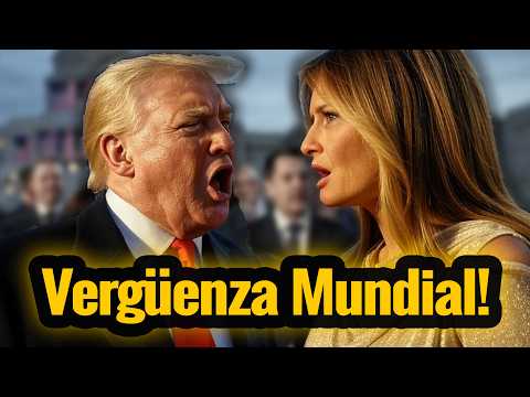 ¡Melania y Donald Trump: El Impactante Momento que Todos Vieron y Nadie Entendió! 😱🔥