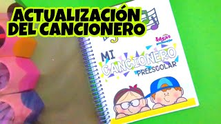 ACTUALIZACIÓN DEL CANCIONERO #cancionesinfantiles #cancionesparaniños #escuela #maestrainfantil