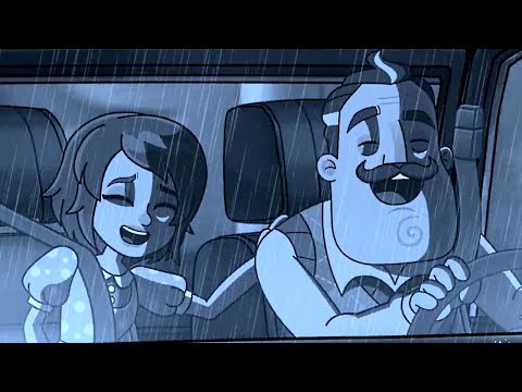 The SAD STORY of Neighbor in Welcome To Raven Brooks + Hello Neighbor Cutscenes