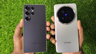 SAMSUNG S25 ULTRA VS VIVO X200 PRO Switch on speed test