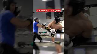 YouTuber VS UFC Fighter — Big Mistake #shorts #funny #sports