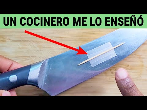 Coloca 1 PALILLO a tu Cuchillo y te sorprendera lo que sucede