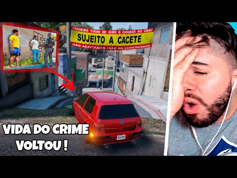 NOVO VIDA DO CRIME 2024/2025 NOVA SÉRIE, PERSONAGENS E FAVELA ( RD GAMEPLAY VIDA DO CRIME ! )