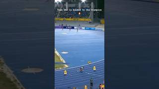 The ladies for Team USA qualify for the Paris Olympics in the 4x100m relay! #olympics