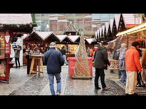 YouTube video thumbnail: Magdeburg Christmas Market Reopens a Year After Deadly car-Ramming Attack