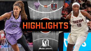 Highlights: Veronica Burton powers Valkyries to road win in Atlanta | WNBA on NBC | 07/04/26