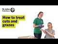 First Aid for Cuts and Grazes