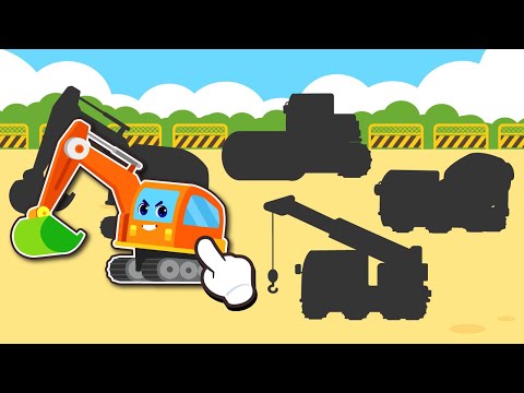 Vehículos de Construcción🚜🛺🏗️ : Rompecabezas de Candyko | Juego para Niños | Lotty Friends