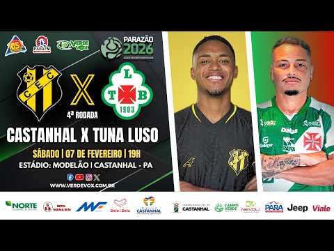 Castanhal-PA 0 x 1 Tuna Luso-PA