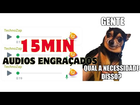 15 Minutos com os Áudios Mais Engraçados da Internet 😂 | Melhores Memes de 2024