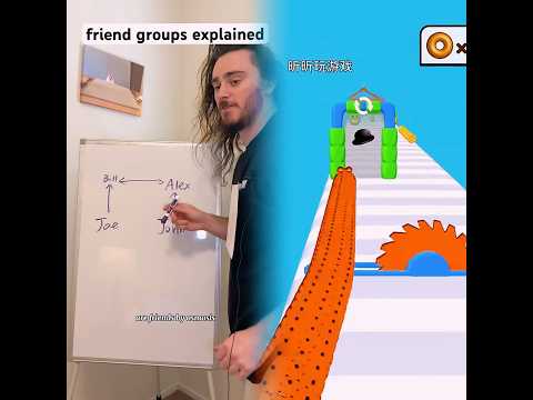 friend groups explained #shorts #comedy #funny