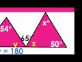 Exploring Triangle Angle Relationships