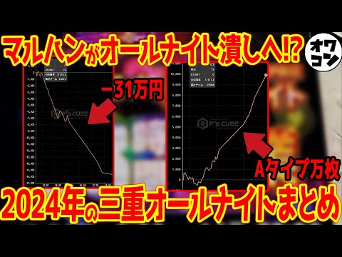 【年1のお祭り】2024年三重オールナイトまとめ!!大回収の中で圧倒的還元をするホールも!?【謝罪あり】